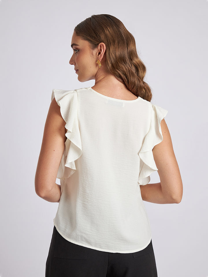 Blusa Volantes